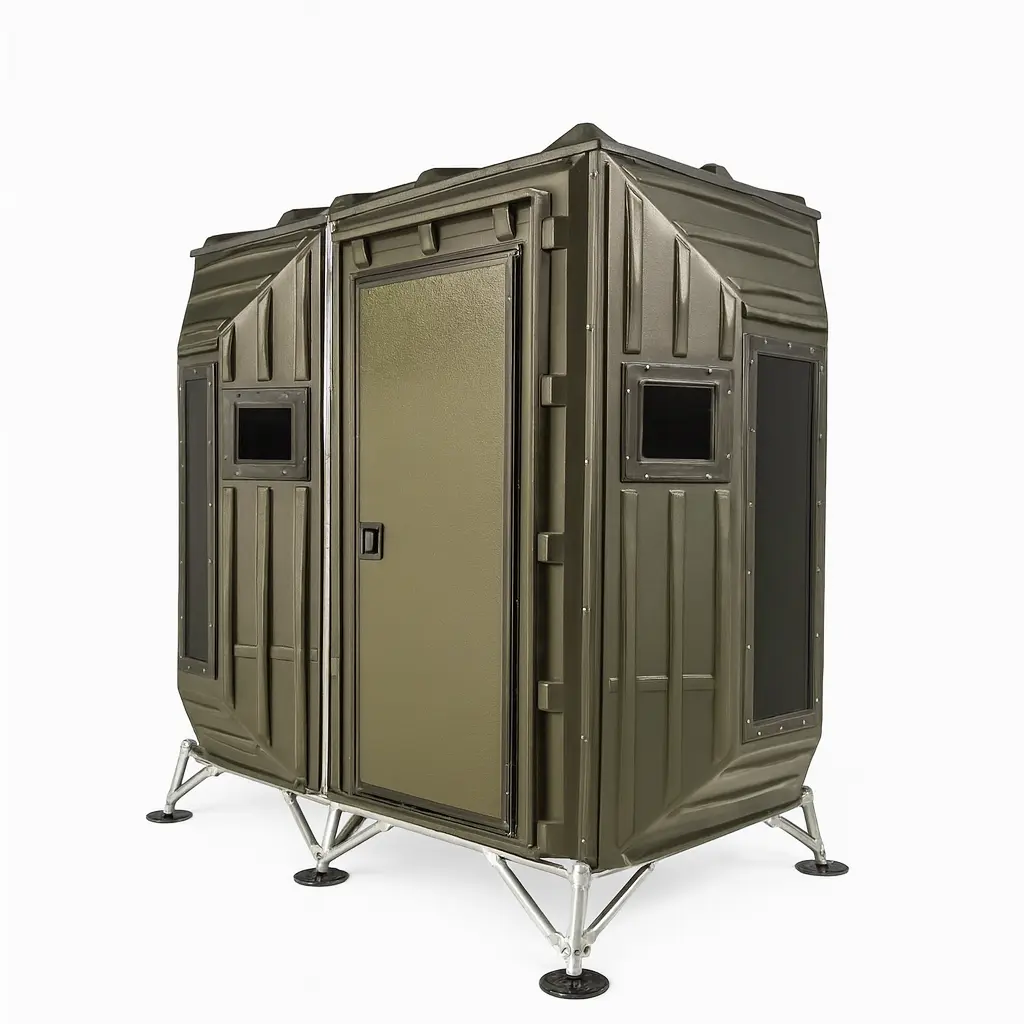 The Blynd 4' x 8' Bow Hunting Blind with Full Door - Image 13