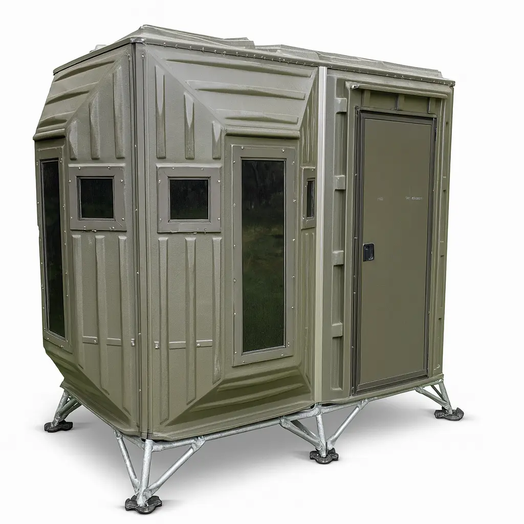 The Blynd 4' x 8' Bow Hunting Blind with Full Door - Image 15