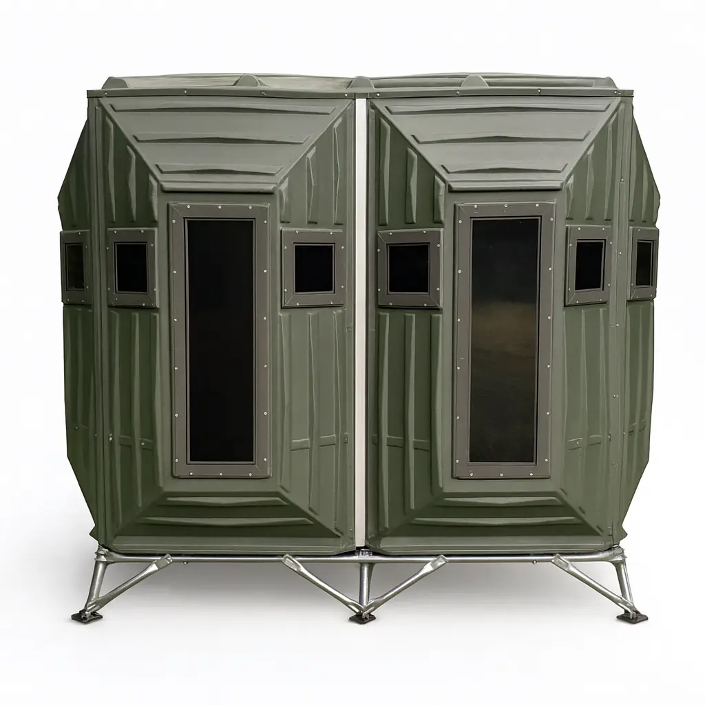 The Blynd 4' x 8' Bow Hunting Blind with Full Door - Image 17