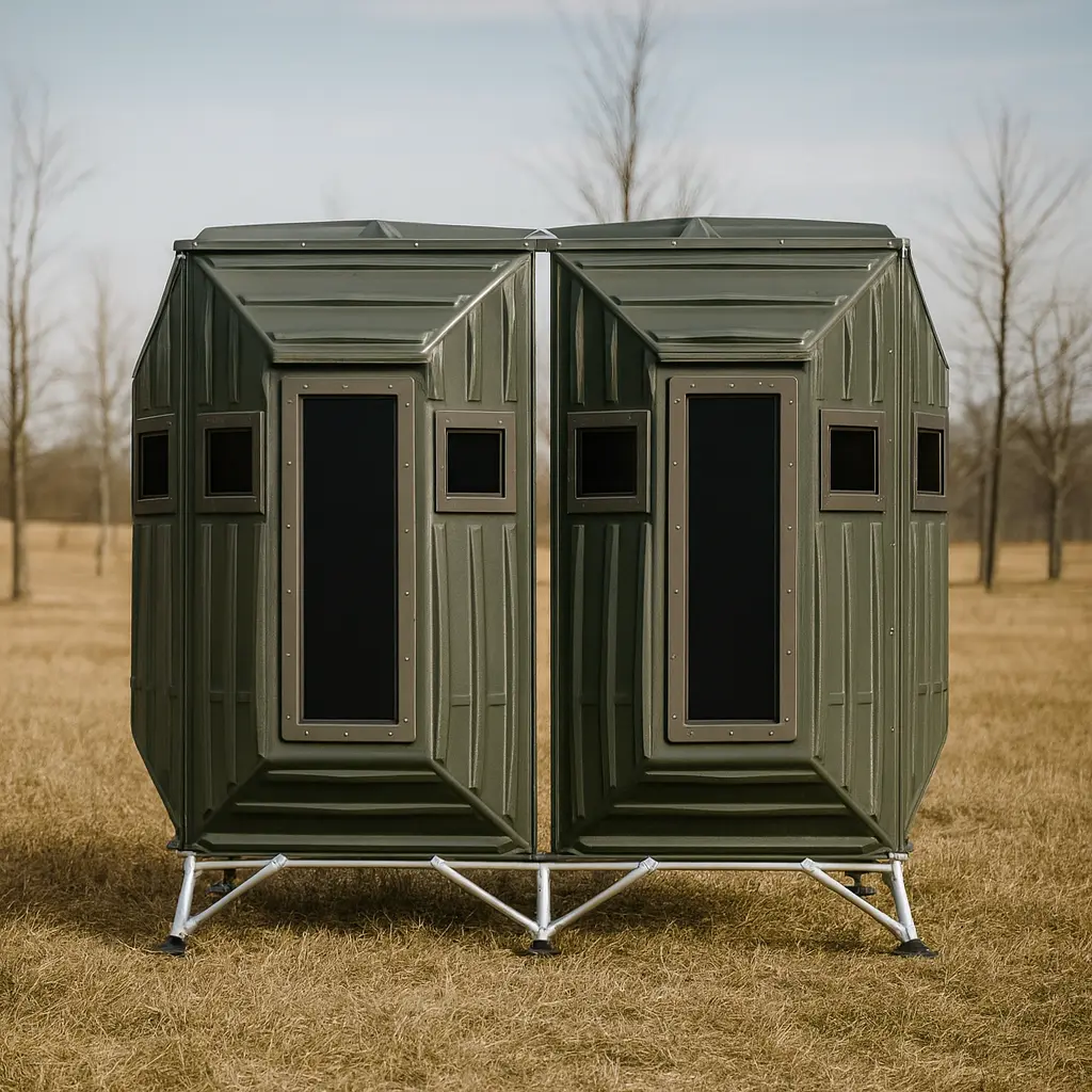 The Blynd 4' x 8' Bow Hunting Blind with Full Door - Image 3