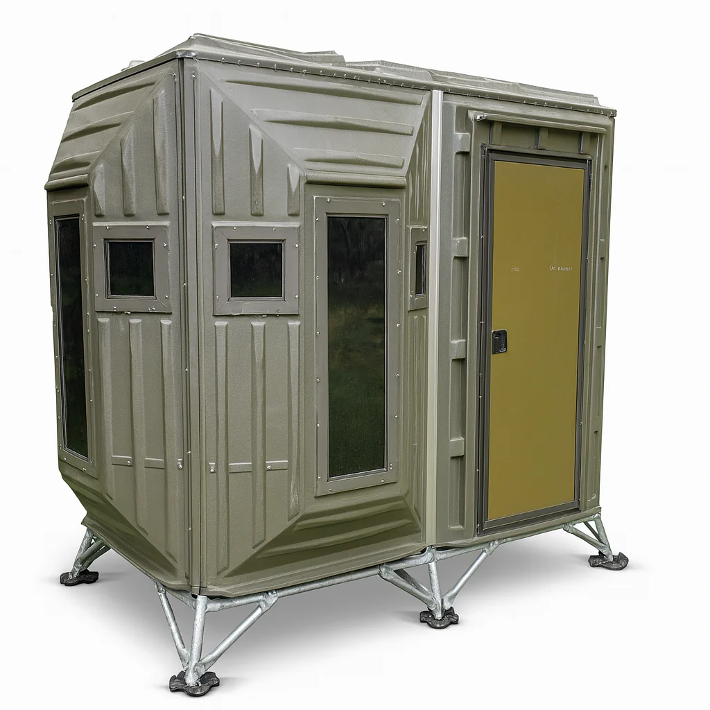 The Blynd 4' x 8' Bow Hunting Blind with Full Door - Image 4