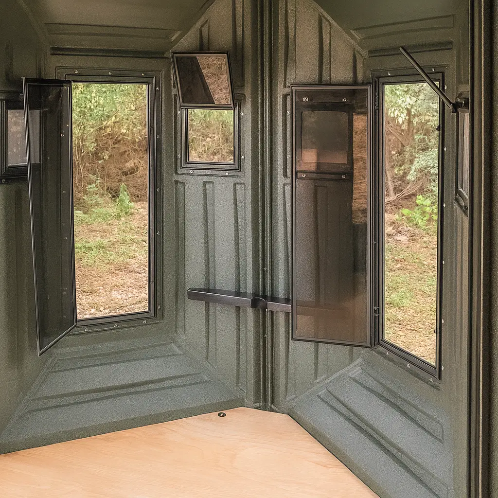 The Blynd 4' x 8' Bow Hunting Blind with Full Door - Image 5