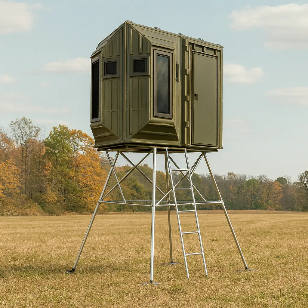 The Blynd 4' x 8' Bow Hunting Blind with Full Door - Image 8