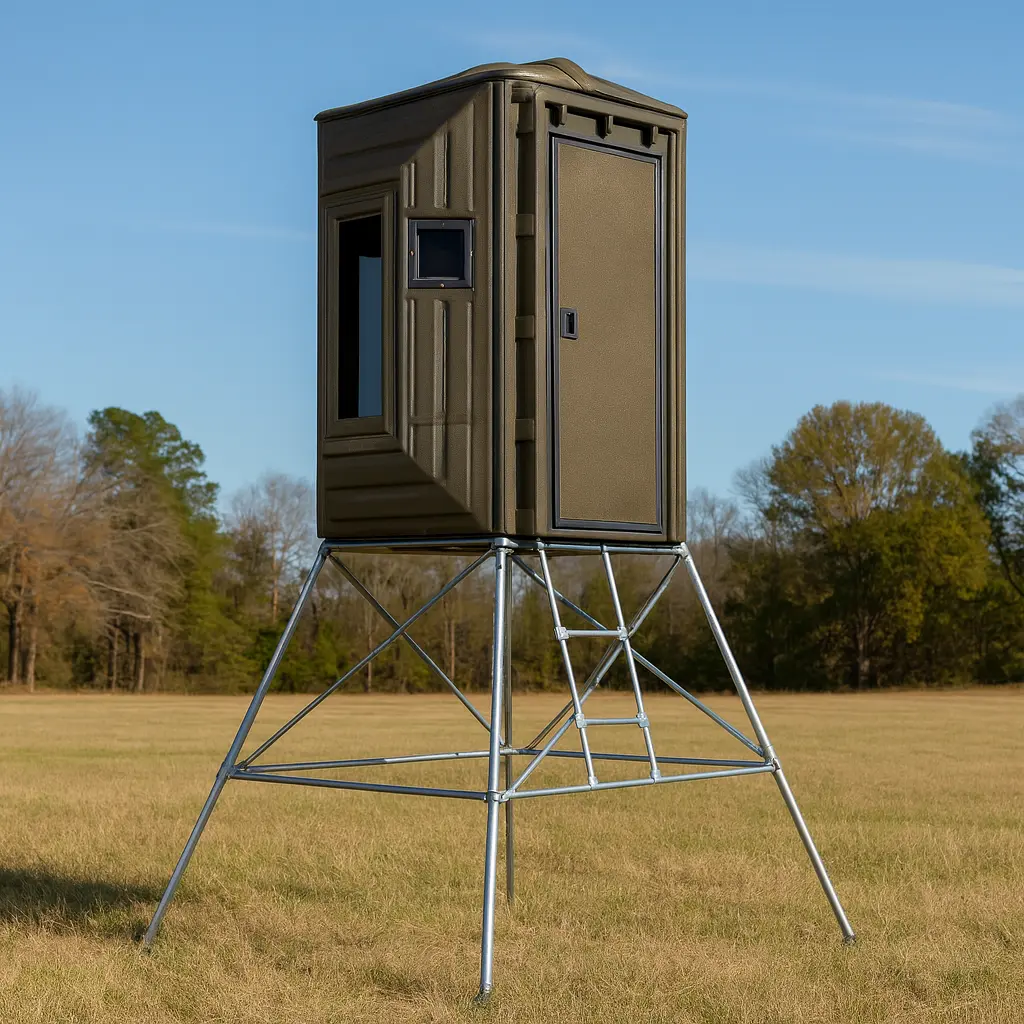 The Blynd 4'x4' Bow Hunting Blind with Full Door - Image 13