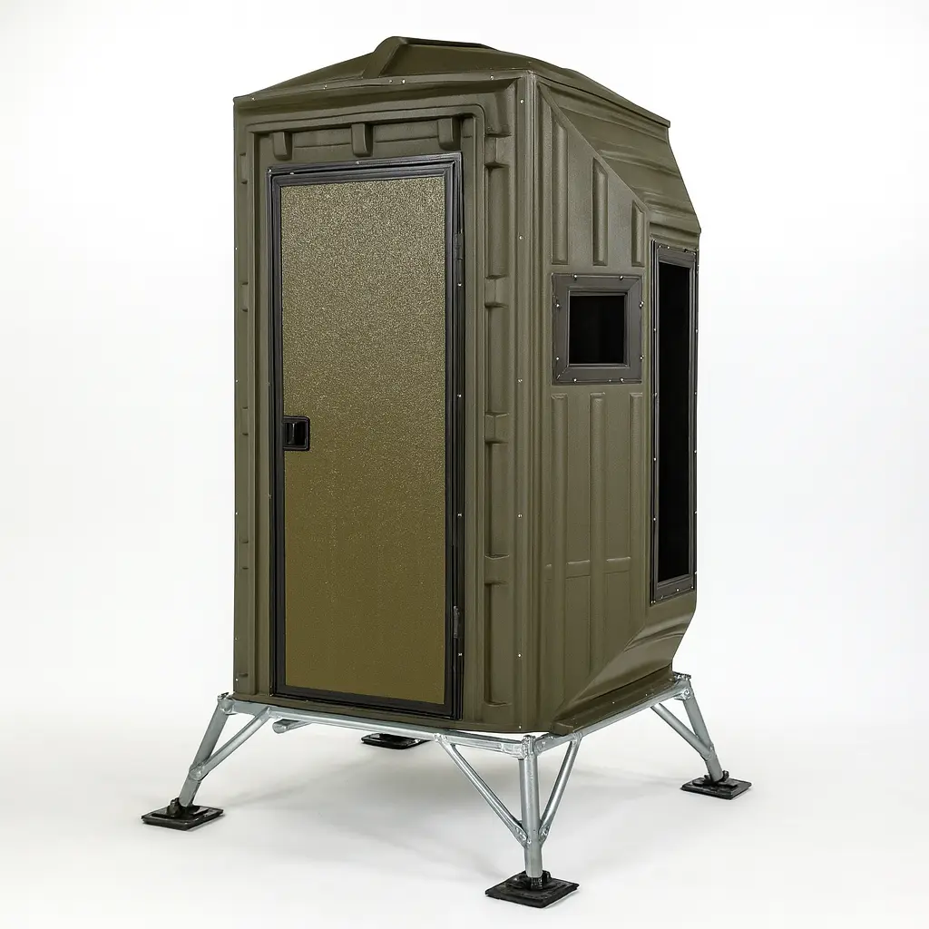 The Blynd 4'x4' Bow Hunting Blind with Full Door - Image 25