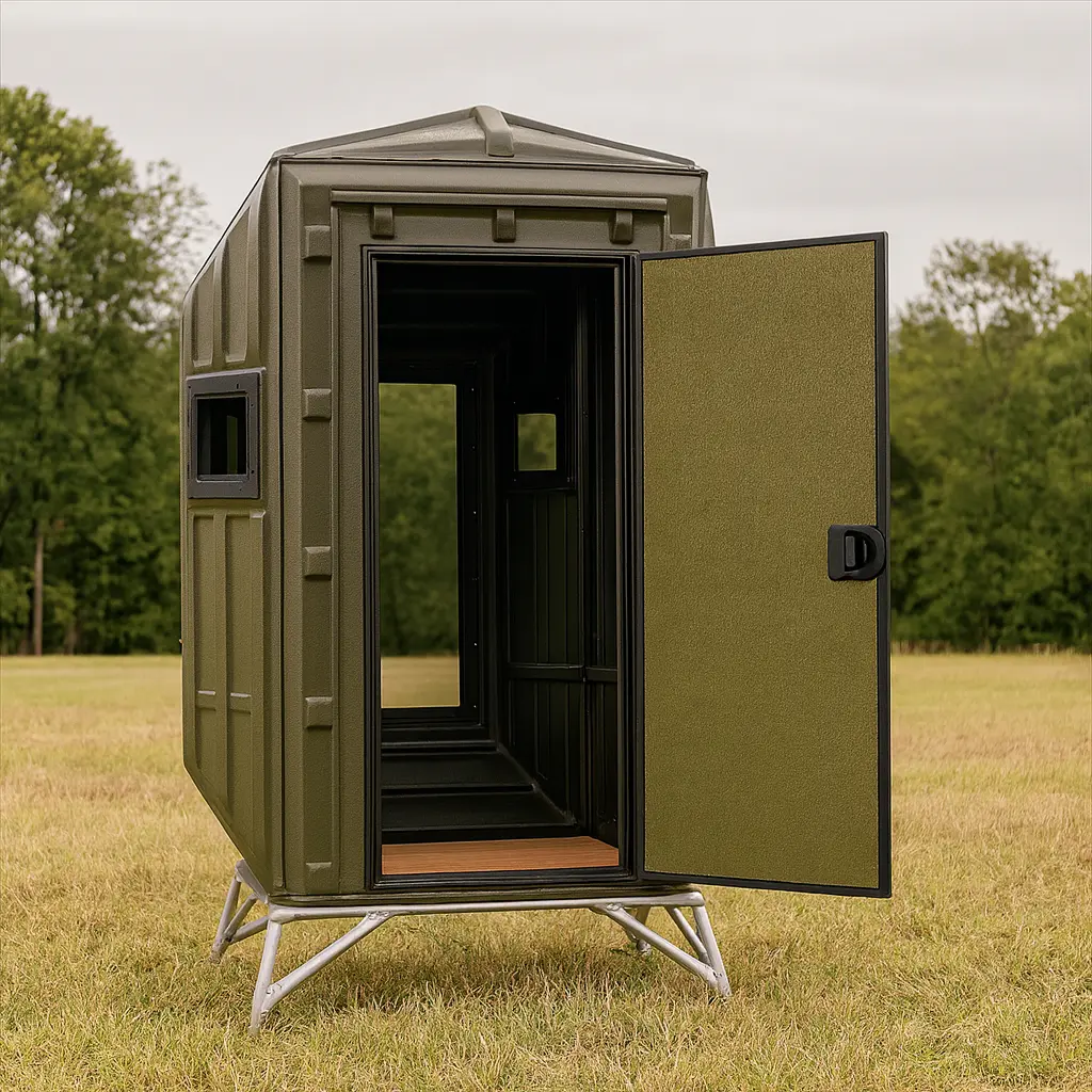 The Blynd 4'x4' Bow Hunting Blind with Full Door - Image 4
