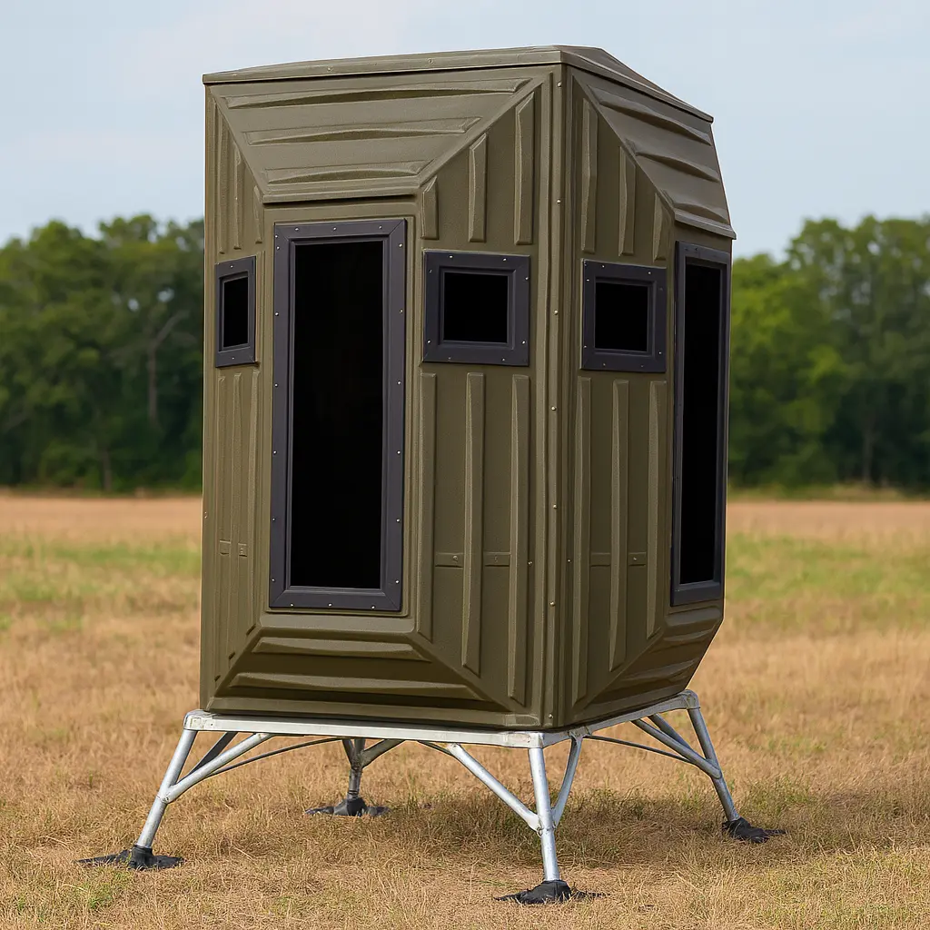 The Blynd 4'x4' Bow Hunting Blind with Full Door - Image 5