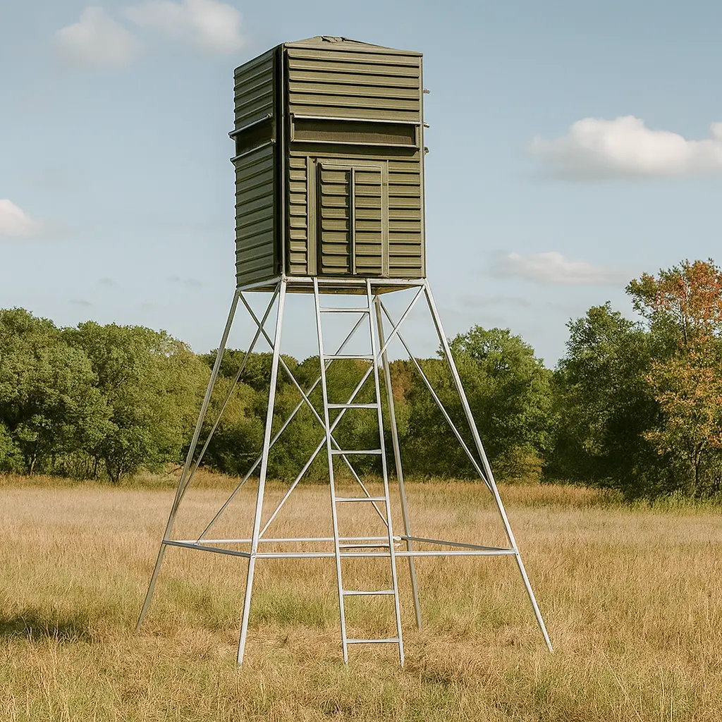 The Blynd 4'x4' Hunting Blind with Half Door - Image 4