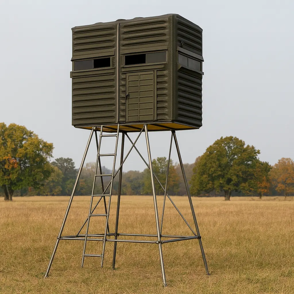 The Blynd 4' x 8' Hunting Blind with Half Door - Image 7