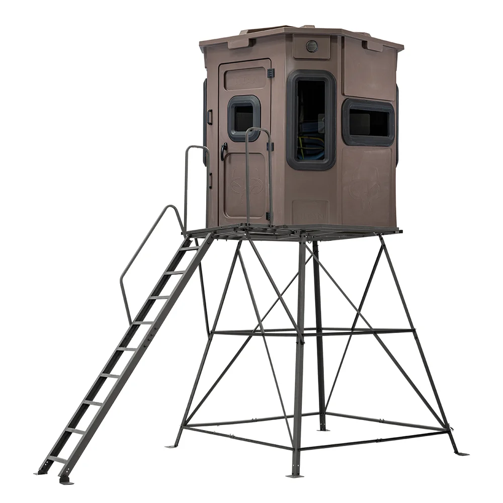 Titan Hunting Blinds 8 ft. Tower with Porch and Ladder - Image 3