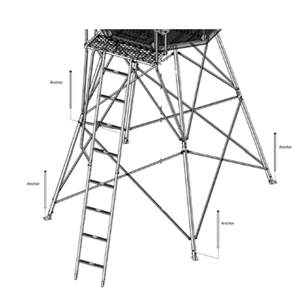 Trophy Treestands D-Lux 5 ft Leg Extension - Image 3
