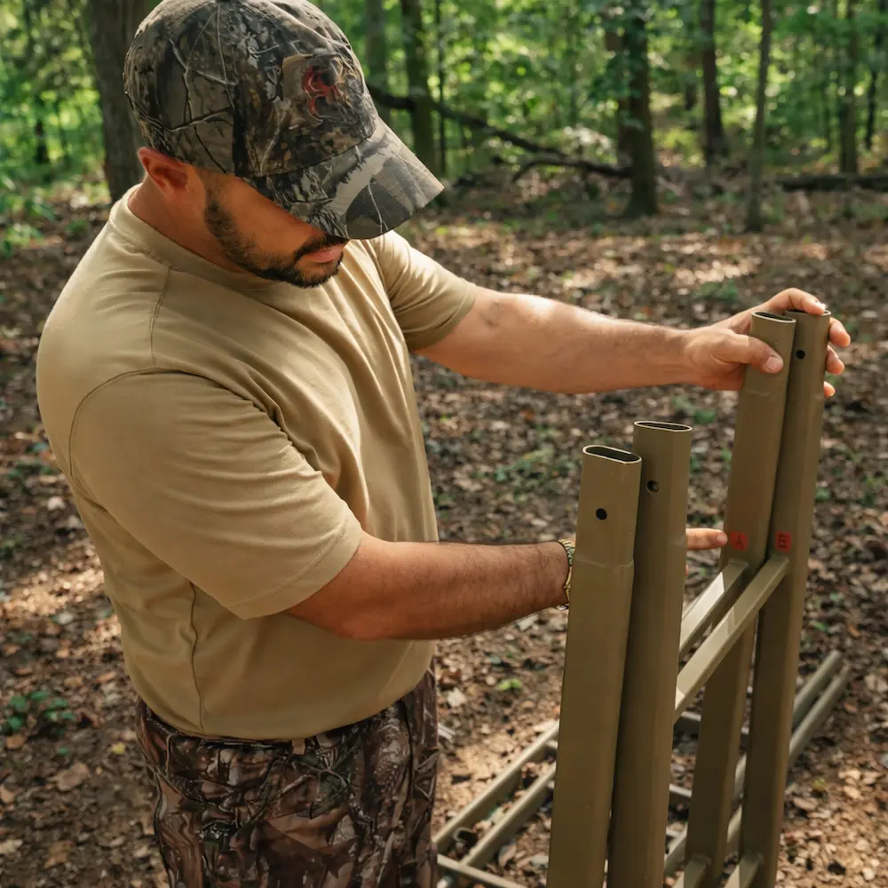 Trophy Treestands Mountaineer 20 ft Single Ladder Treestand - Image 12