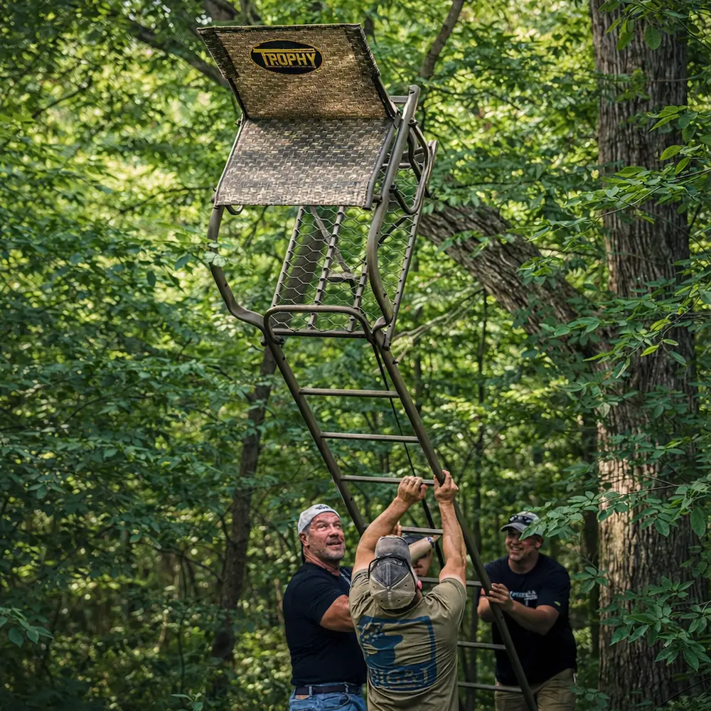 Trophy Treestands Mountaineer 20 ft Single Ladder Treestand - Image 15