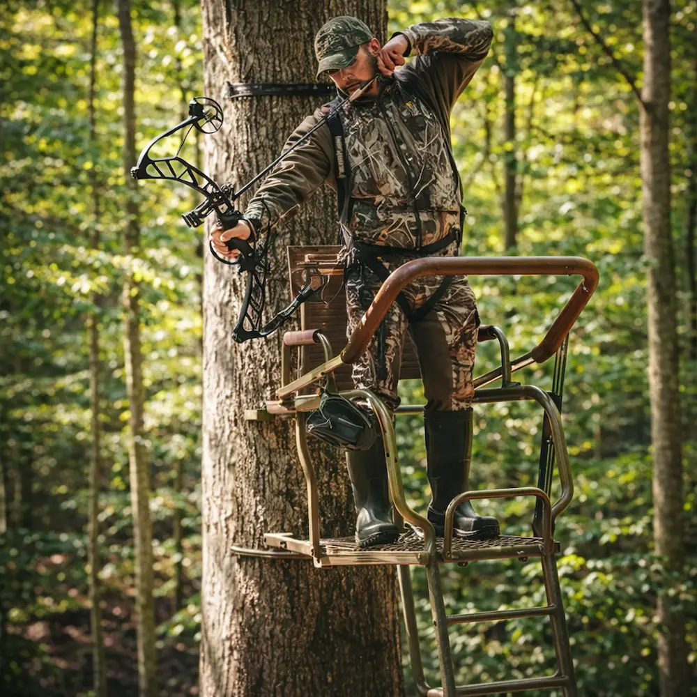 Trophy Treestands Mountaineer 20 ft Single Ladder Treestand - Image 17