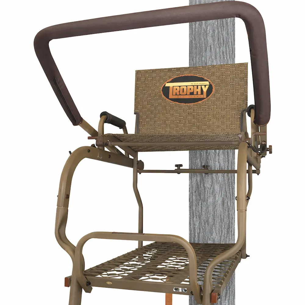 Trophy Treestands Mountaineer 20 ft Single Ladder Treestand - Image 3