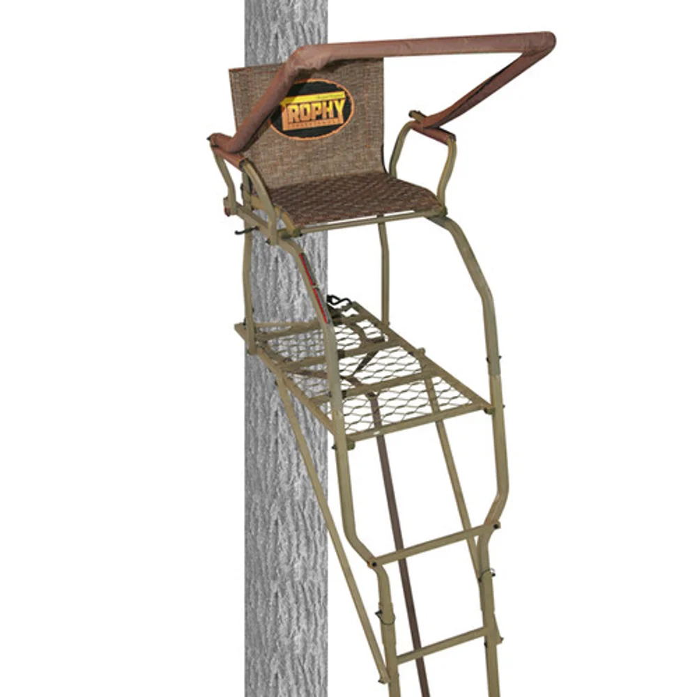 Trophy Treestands Strike Eagle 18 ft Single Ladder Treestand - Image 2
