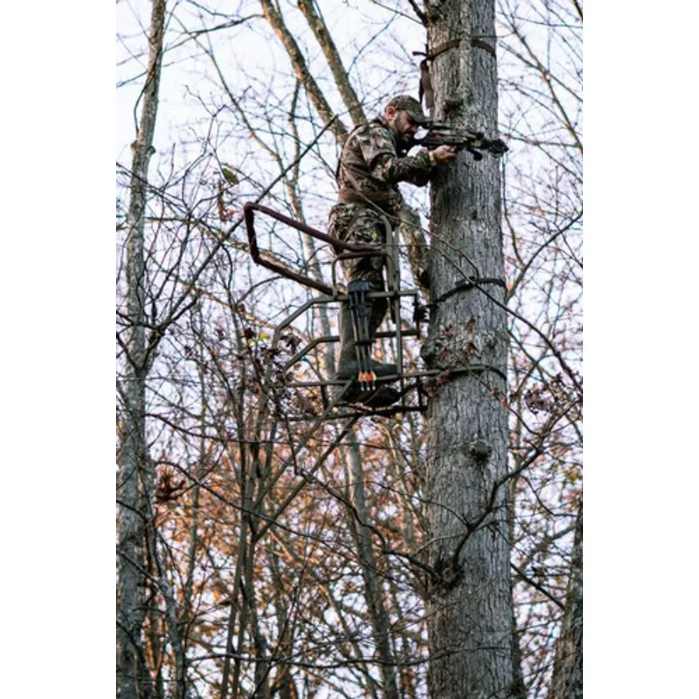 Trophy Treestands Strike Eagle 18 ft Single Ladder Treestand - Image 4